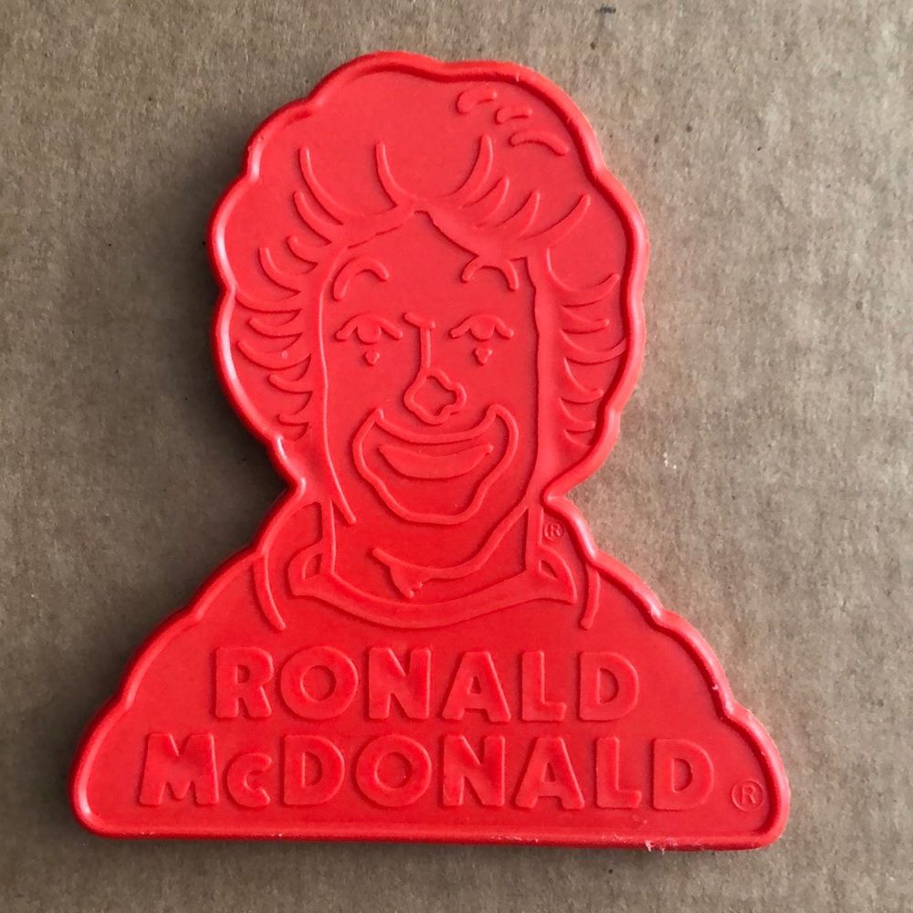 Vintage Ronald McDonald Dough Mold